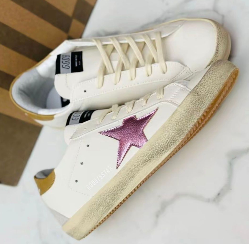 Golden Goose Super-Star Pink Star