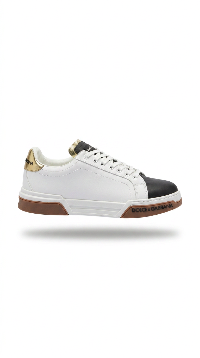 Dolce & Gabbana Portofino Blanco Talón Dorado