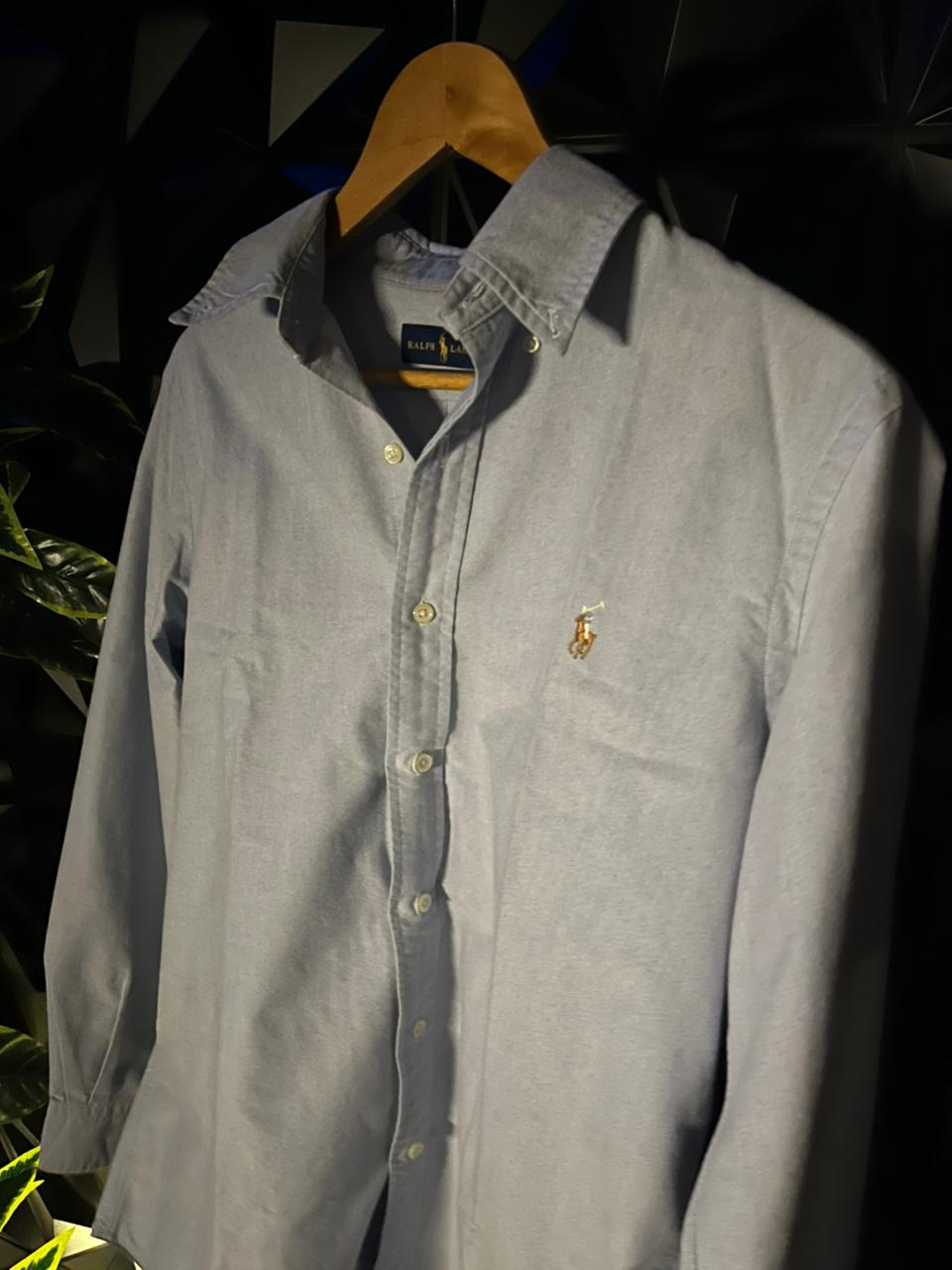 Polo Ralph Lauren Polo Manga Larga Celeste