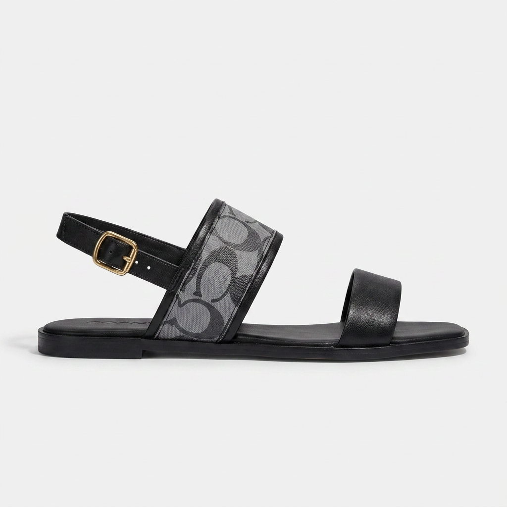 Coach Sandalia Two-Strap Signature 1
