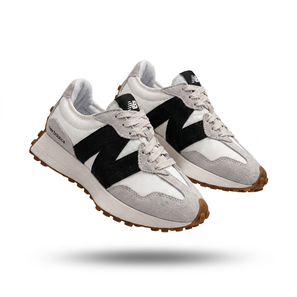 New Balance 327 White / Grey / Black