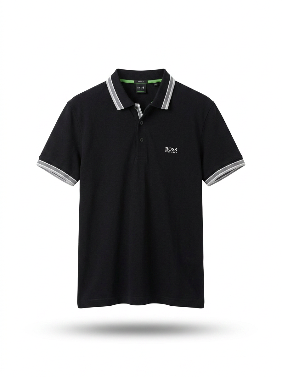 Hugo Boss Polo Piqué Black
