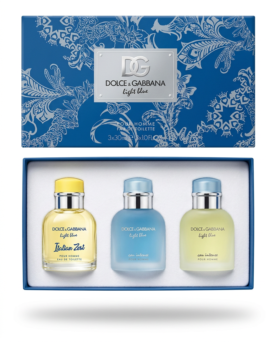 Dolce & Gabbana Light Blue Set 3x30ml