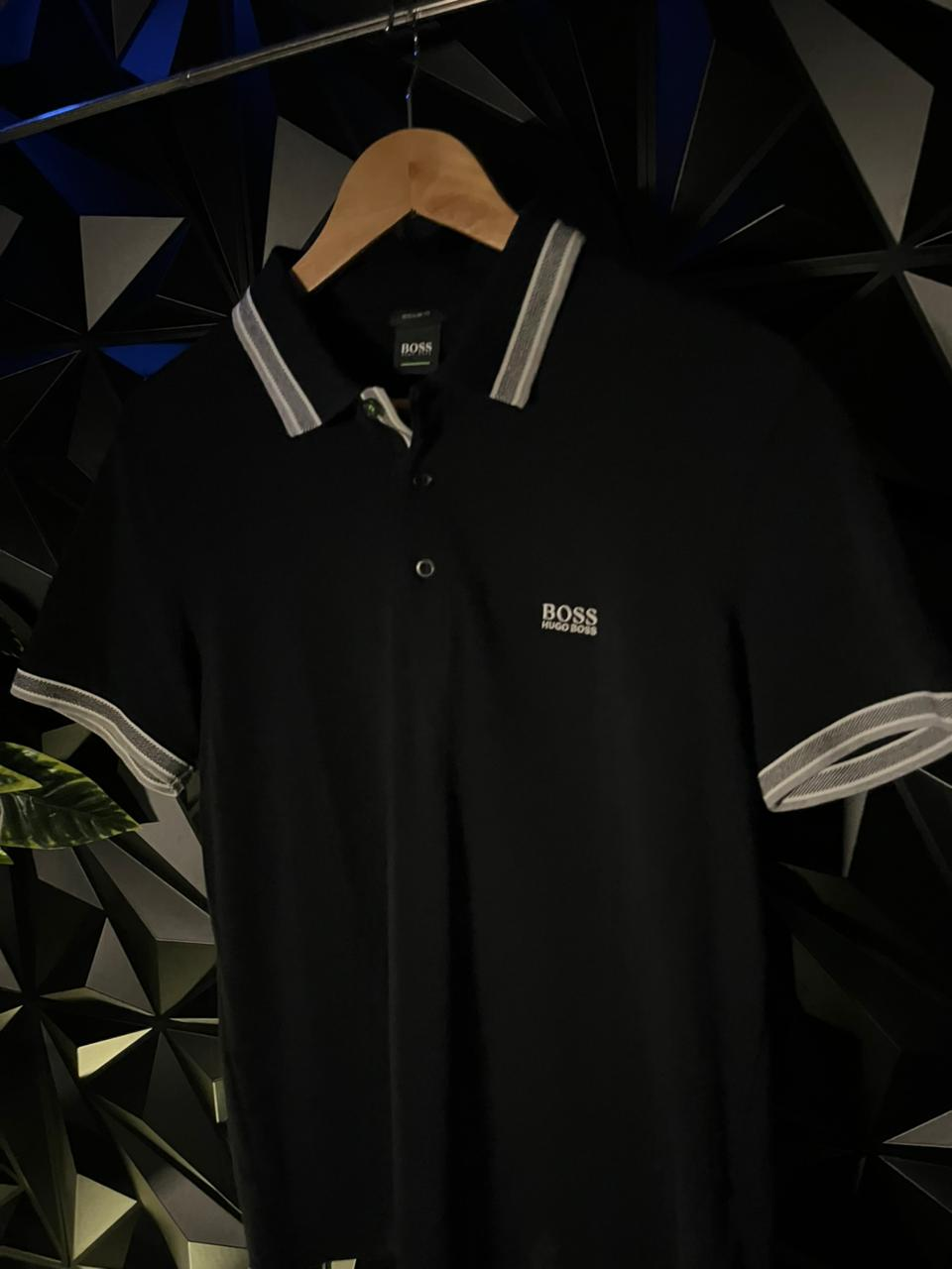 Hugo Boss Polo Piqué Black