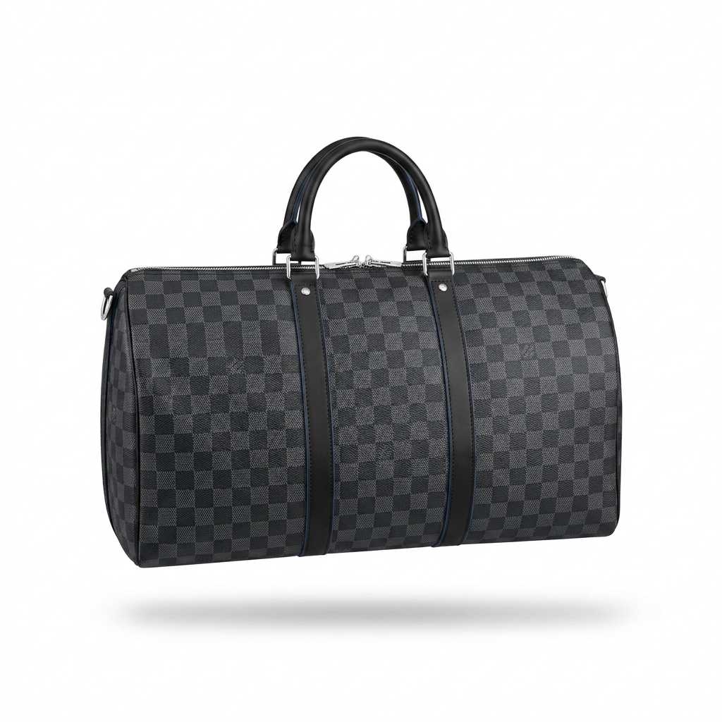Louis Vuitton Keepall Bandoulière Damier Graphite (Maleta de Viaje) 1