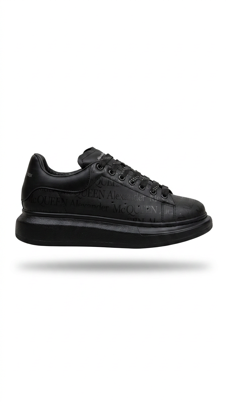 Alexander McQueen Oversized Monogram Total Black