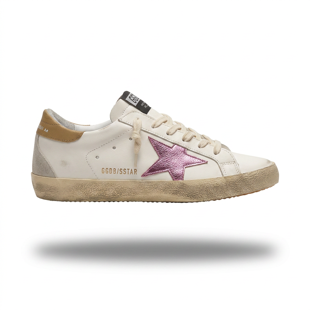Golden Goose Super-Star Pink Star