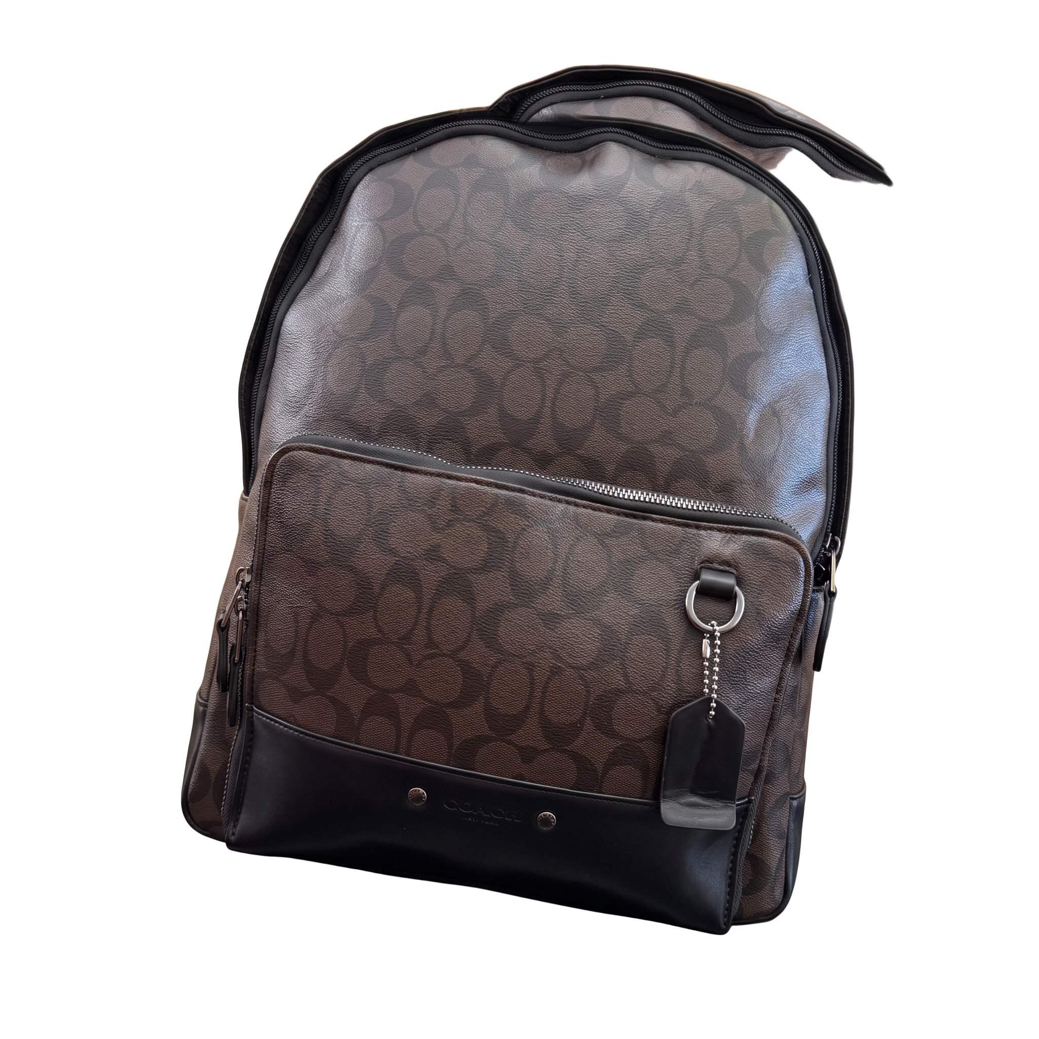 Coach West Backpack in Signature Canvas 1