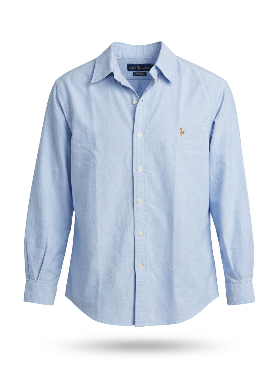 Polo Ralph Lauren Polo Manga Larga Celeste