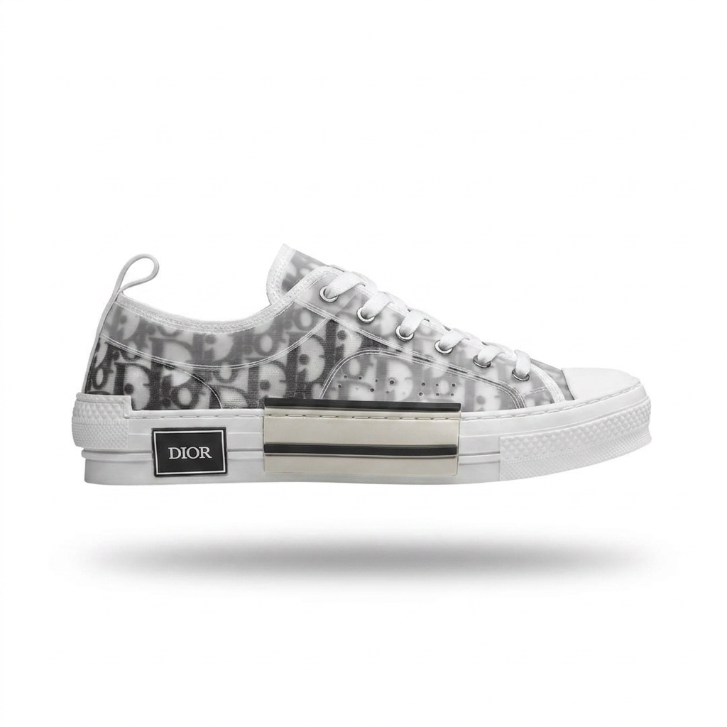 Dior B23 Low-Top Oblique White