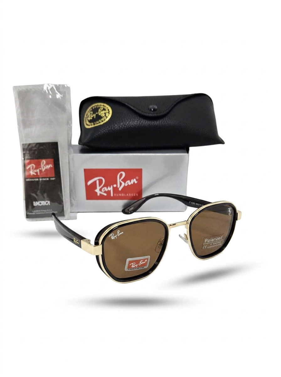 Ray-Ban Polarized Gold/Black (5328)